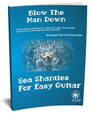 Blow The Man Down: Sea Shanty PDF Arrangement for easy guitar - Sheet Music Download