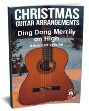 Ding Dong Merrily On High: Advanced Version for guitar - Sheet Music Download