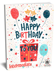 Happy Birthday To You: PDF Intermediate Version for guitar - Sheet Music Download