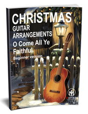 O Come All Ye Faithful: PDF Beginner Version for guitar - Sheet Music Download