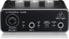 Behringer U-Phoria UM2 USB Audio Interface