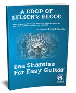 A Drop Of Nelson's Blood: Sea Shanty PDF Arrangement for easy guitar - Sheet Music Download