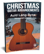 Auld Lang Syne: PDF Advanced Version for guitar - Sheet Music Download