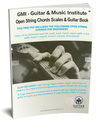 Acordes de Guitarra de Cuerda Abierta - Arpegios - Libro de Escalas - DESCARGA INMEDIATA