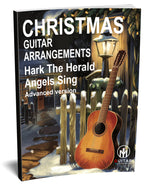 Hark The Herald Angels Sing: PDF Advanced Version for guitar - Sheet Music Download