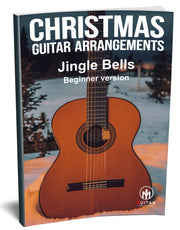 Jingle Bells: PDF Beginner Version for guitar - Sheet Music Download