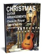 Once In Royal David's City: PDF Advanced Version for guitar - Sheet Music Download