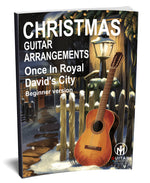 Once In Royal David's City: PDF Beginner Version for guitar - Sheet Music Download