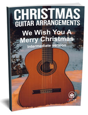 We Wish You A Merry Christmas: PDF Intermediate Version for guitar - Sheet Music Download