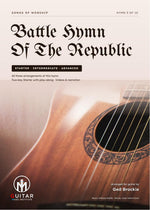Battle Hymn Of The Republic: PDF Combined Versions for guitar - Sheet Music Download