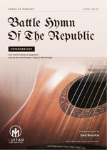 Battle Hymn Of The Republic: PDF Intermediate Version for guitar - Sheet Music Download