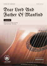 Dear Lord And Father Of Mankind: PDF Starter Version for guitar - Sheet Music Download