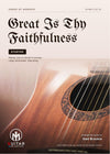 Great Is Thy Faithfulness – Starter guitar arrangement – cover