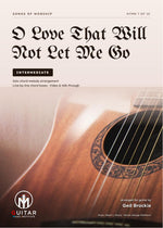 O Love That Will Not Let Me Go: PDF Intermediate Version for guitar - Sheet Music Download