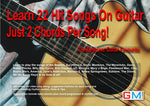 PRACTICE TRACKS & SONG RHYTHM DEMONSTRATION MP3 - FREE DOWNLOAD FOR Learn 22 Hit Songs On Guitar Just 2 Chords Per Song!