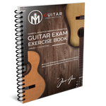 Livro de exercícios para exame de guitarra - VERSÃO WIRE BOUND