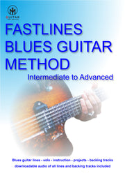 Fastlines Blues Intermediate - Advanced Method - AUDIO INCLUDED IMMEDIATE DOWNLOAD