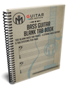 4 String Bass Blank TAB Book - Wire Bound Version