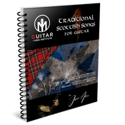 Canções tradicionais escocesas para guitarra - WIRE BOUND VERSION