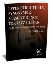 UPPER VOICINGS, SYNONYME &amp; SLASH VOICING - GEDRUCKTES BUCH