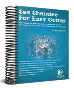 Sea Shanties per chitarra facile - VERSIONE RILEGATA A FILO