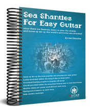 Sea Shanties For Easy Guitar - WIRE BOUND VERSION
