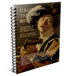 Italian Theorbo Music - WIRE BOUND VERSION