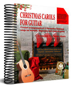 Christmas Carols For Guitar - WIRE BOUND VERSION