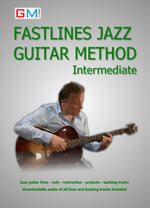 Impara la chitarra jazz - Versione PDF Fastlines Jazz Intermediate + AUDIO